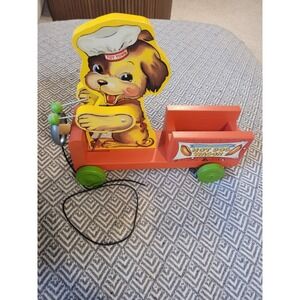 Fisher Price Toys Annual Toy Fest Commemorative Hot Dog Wagon No. 75001 2001 *